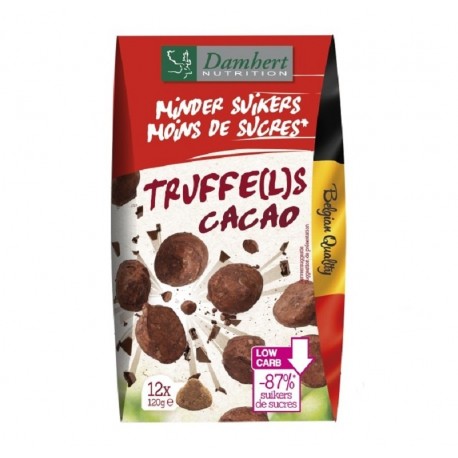 Truffes Cacao sans sucre ajouté 120 g - D
